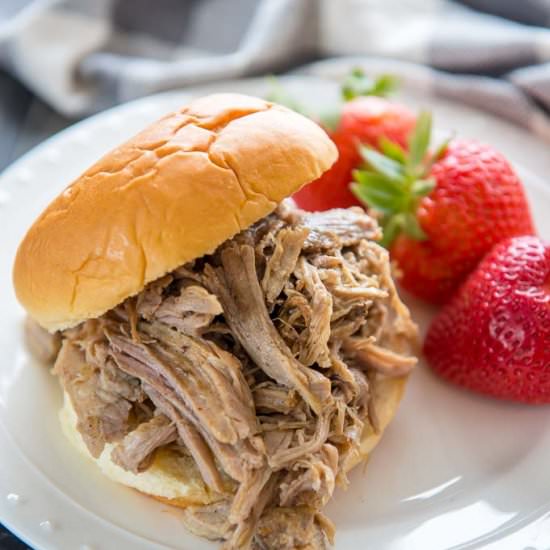 Easy Slow Cooker Pulled Pork - Recipe photo by loveyourbodywell