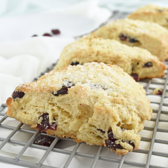 Cranberry Scones - Recipe photo by olgainthekitchen
