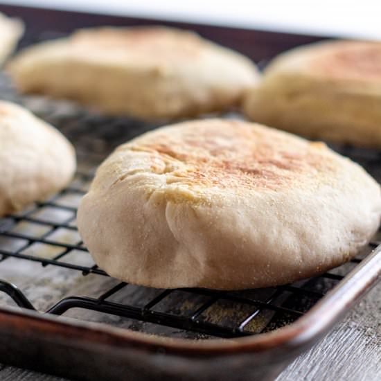 Homemade English Muffins - Recipe photo by Sweet Tea and Thyme