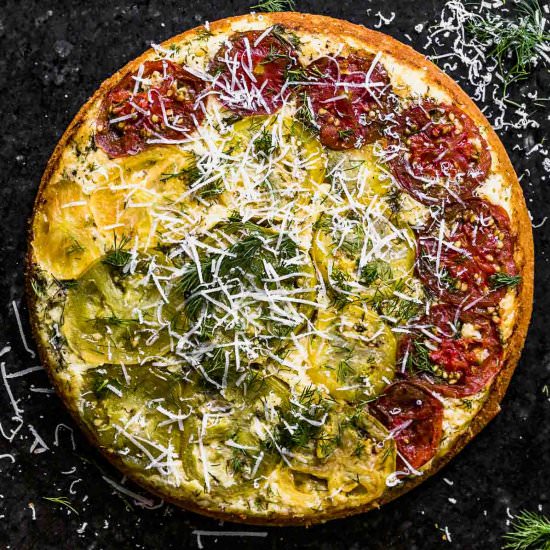 Savory skillet cornbread - Recipe photo by Recipe Fiction