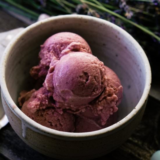 Coconut Milk Kefir Cherry Ice Cream - Recipe photo by mytinylagunakitchen