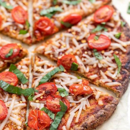 Low Carb Zucchini Pizza Crust - Recipe photo by simplyquinoa