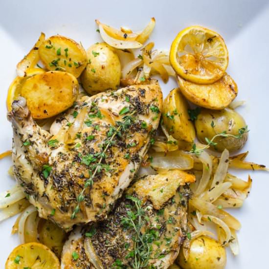 Pan Roasted Chicken Breast - Recipe photo by garlic and zest