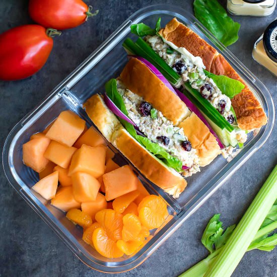 Cranberry Walnut Chickpea Sandwich - Recipe photo by peasandcrayons