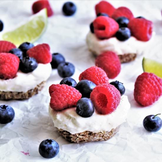 Vegan Cheesecake Bites - Recipe photo by thehiddenveggies