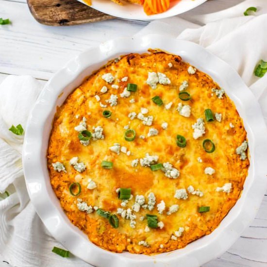 Healthy Buffalo Chicken Dip - Recipe photo by wendybpolisi