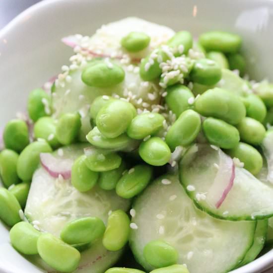 Asian Style Cucumber Salad - Recipe photo by veganblueberry