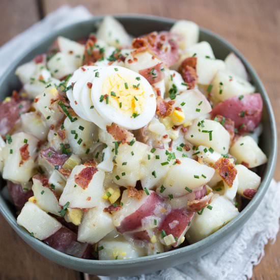 Grandma's German Potato Salad - Recipe photo by giftofhospitality