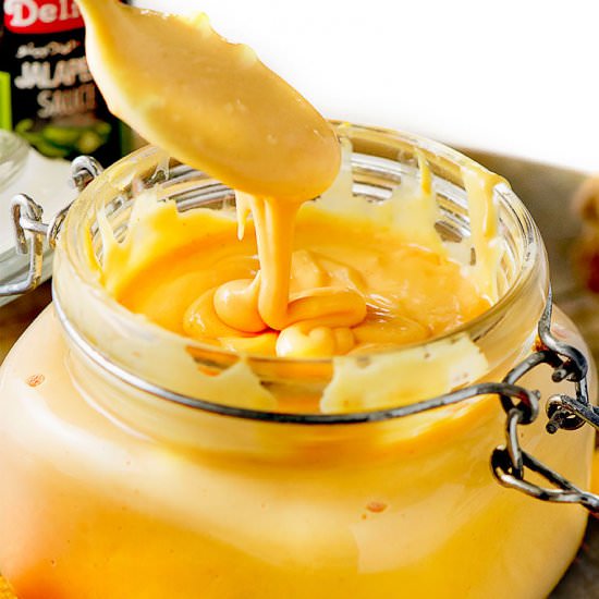 NACHO CHEESE SAUCE - Recipe photo by Chefjar