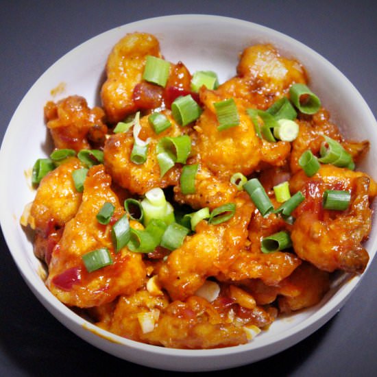 Cauliflower (Gobi) Manchurian - Recipe photo by spiceinthebox