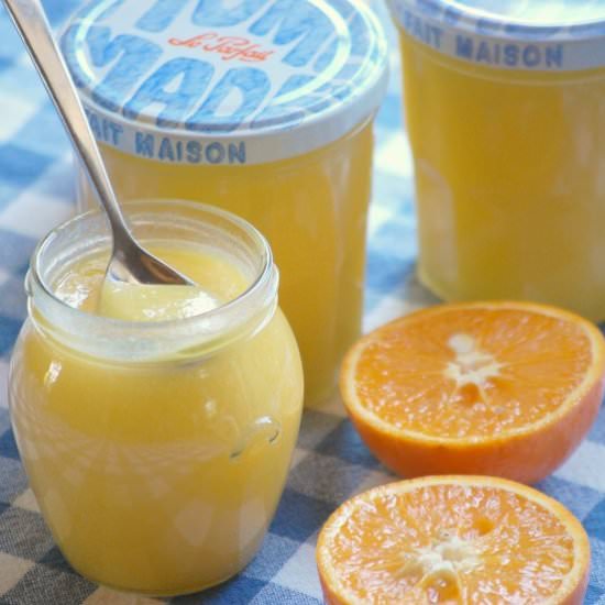 Homemade Orange Curd - Recipe photo by Onze Franse Keuken