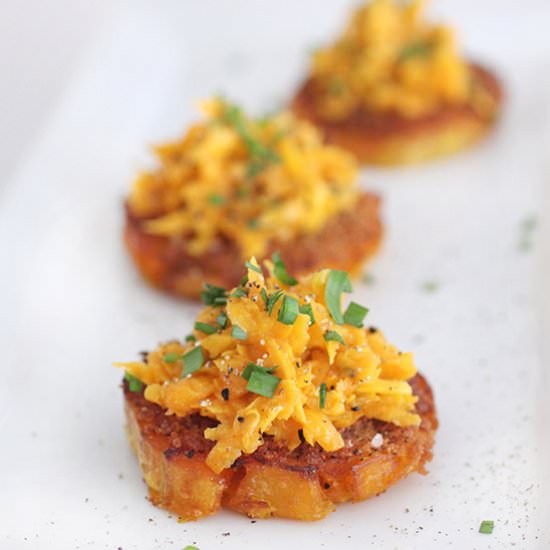 Roast Butternut Squash Schnitzel - Recipe photo by lisal