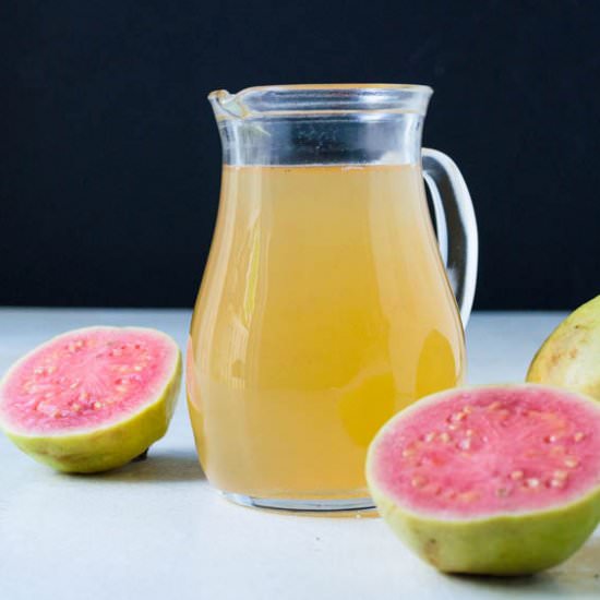 Guava Vanilla Simple Syrup - Recipe photo by garlic and zest