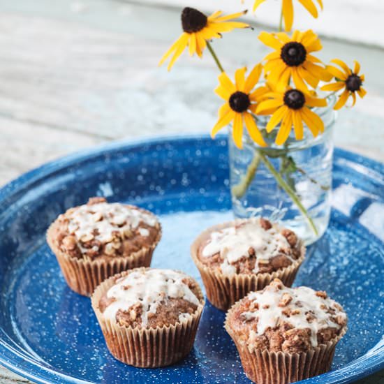 Apple Streusel Muffins - Recipe photo by sidewalkshoes