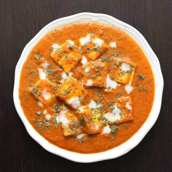 Paneer Butter Masala - Recipe photo by F For Flavour