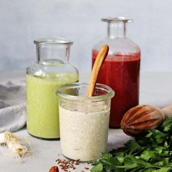 MCT Oil Salad Dressings - Recipe photo by hellonatural