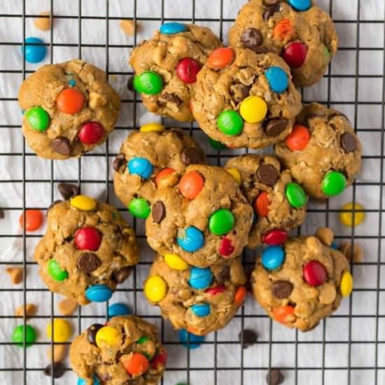 The Best Monster Cookies - Recipe photo by wellplated