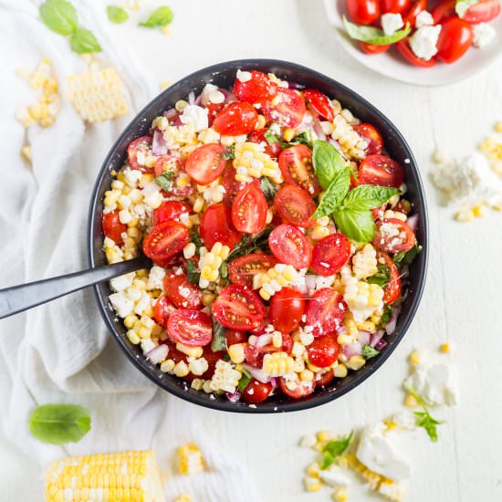 Summer Corn Salad - Recipe photo by WhatMollyMade