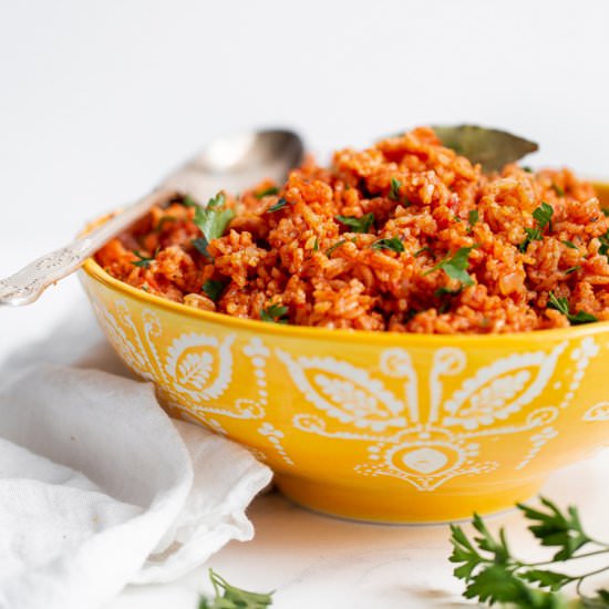 Jollof Rice - Recipe photo by grandbabycakes