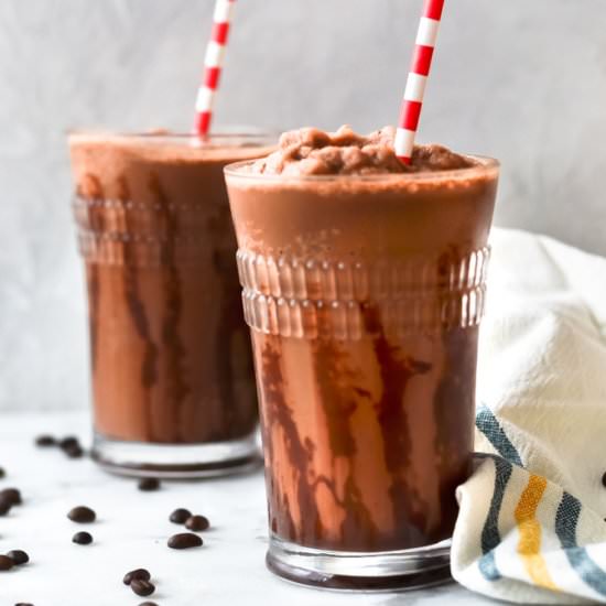 Mocha cold brew slushies - Recipe photo by ltully