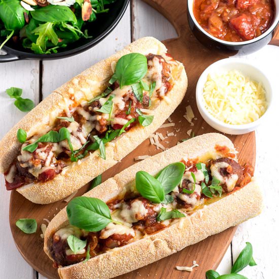 Meatball Subs - Recipe photo by Your Ultimate Menu