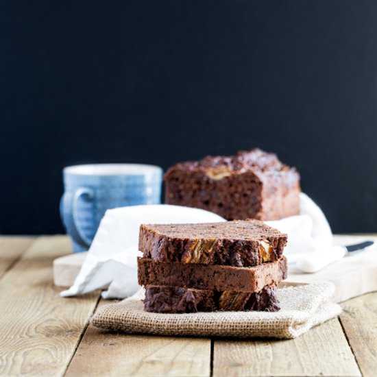 Double Chocolate Chia Banana Bread - Recipe photo by TheCookandHim