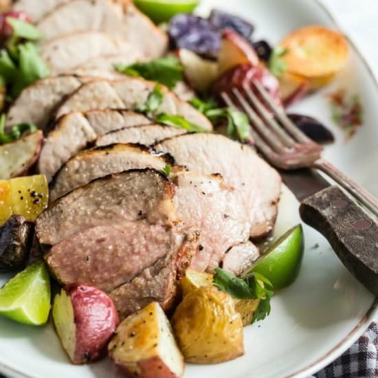 Grilled Pork tenderloin - Recipe photo by culinaryhill