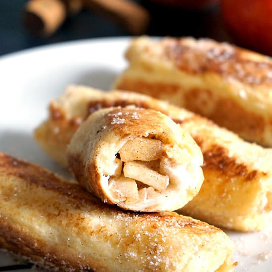 Apple Pie French Toast Roll-Ups - Recipe photo by mygorgeousrecipes