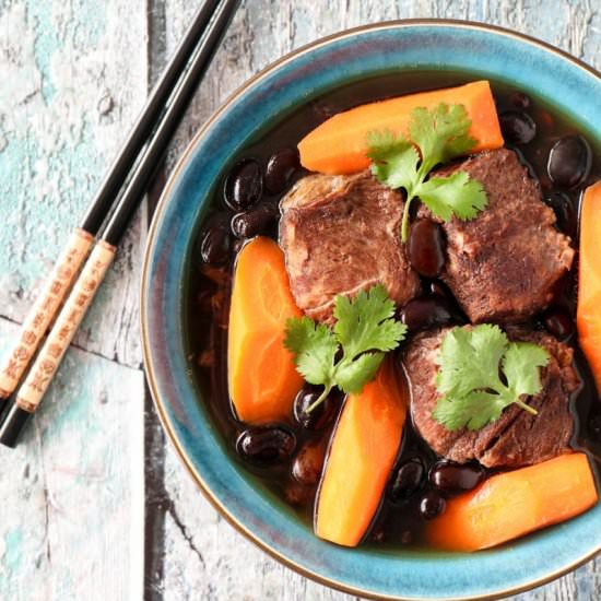 Chinese Black Bean Soup - Recipe photo by healthygfasian