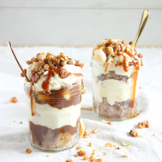 Banana bread trifle - Recipe photo by The Candid Kitchen