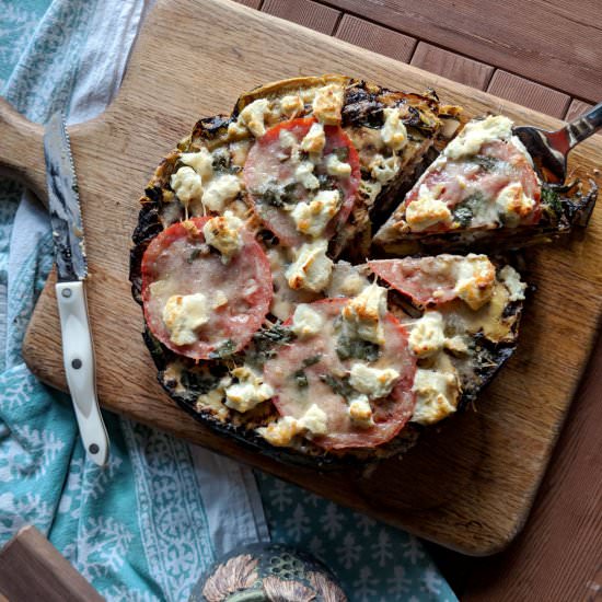 Grilled Vegetable Torte - Recipe photo by CraftandProcess