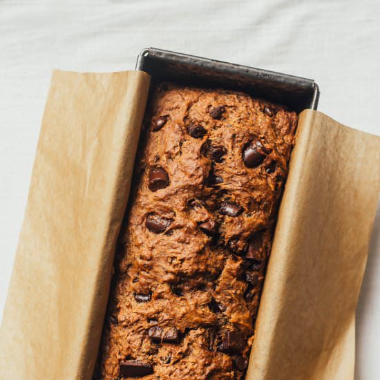 Chocolate Chip Zucchini Loaf - Recipe photo by wholeheartedeats