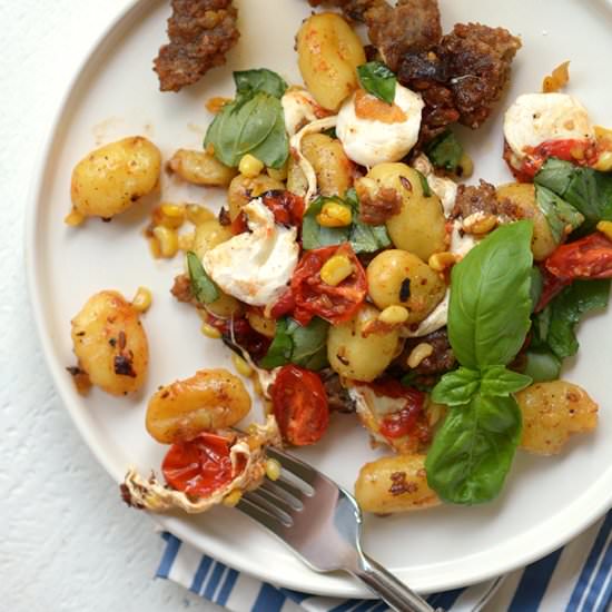 Summer Gnocchi - Recipe photo by SimpleSeasonal