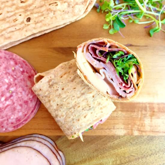 Italian Coldcut Wrap - Recipe photo by Theyummymuffin
