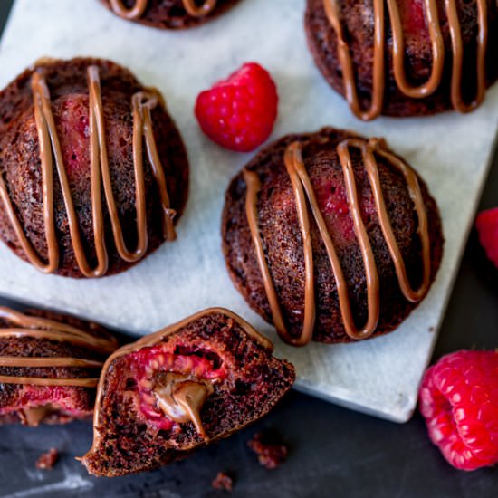 Chocolate Raspberry Bites - Recipe photo by KitchenSanctuary
