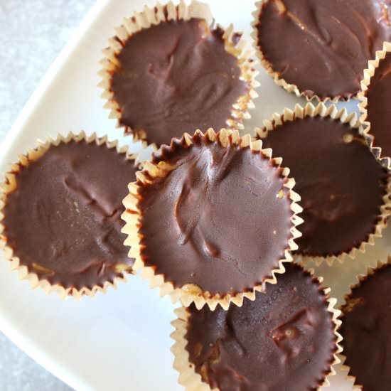 Chocolate Sunflower Seed Butter Cup - Recipe photo by girlinhealing
