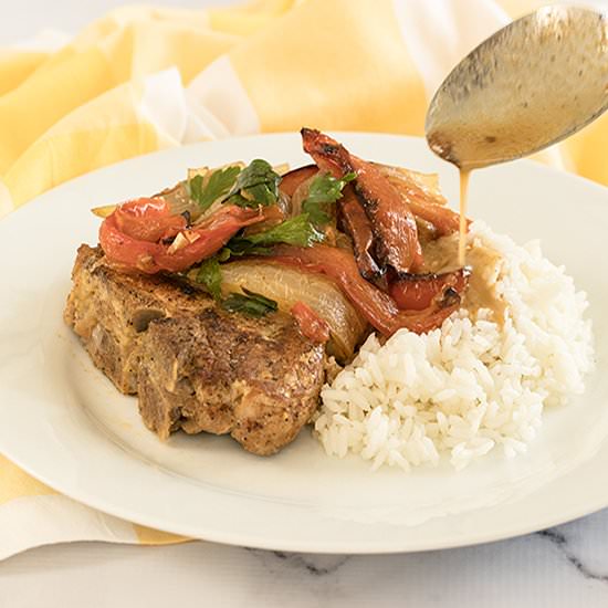 No-Flour Pan Fried Pork Chops - Recipe photo by anns-liee