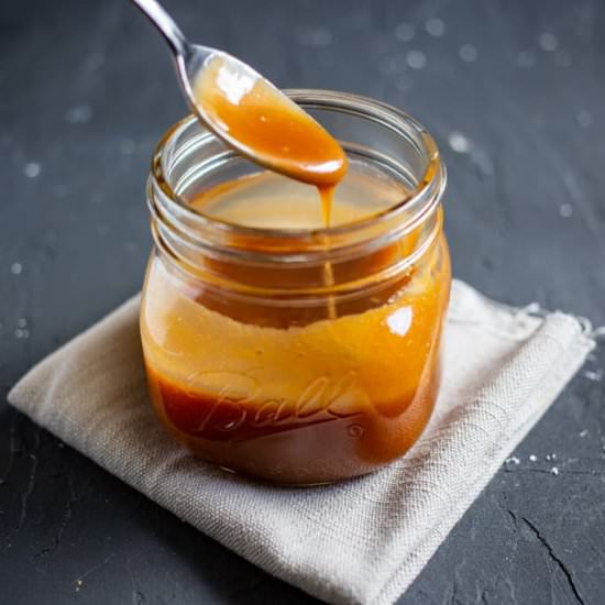 Homemade Caramel Sauce - Recipe photo by cardamomandcoconut