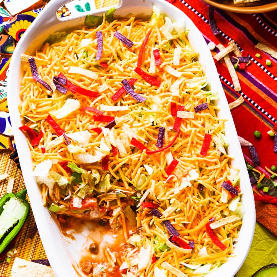 Seven Layer Taco Dip - Recipe photo by pipandebby