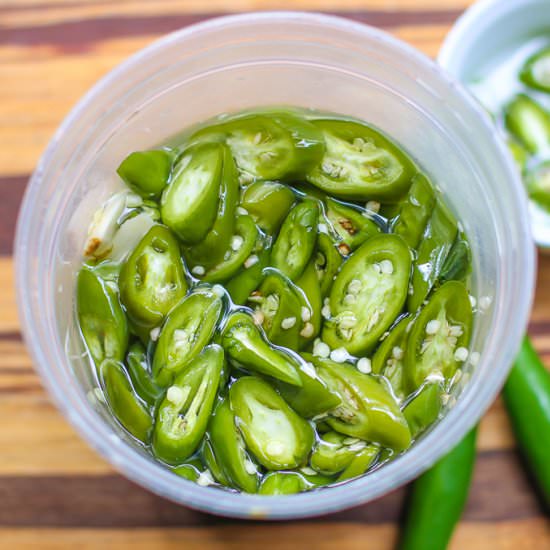 Pickled Hot Peppers - Recipe photo by aforkstale