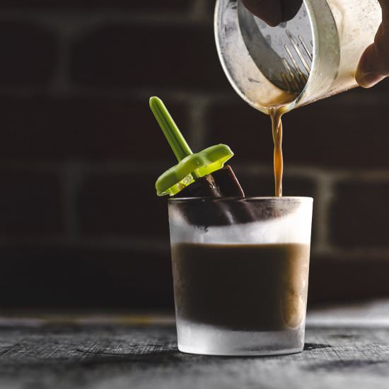 Frozen chai brandy alexander - Recipe photo by Recipe Fiction