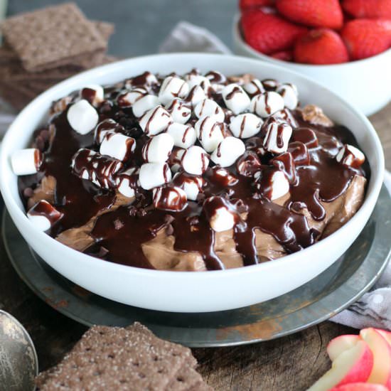 Mississippi Mud Dessert Dip - Recipe photo by Buy This Cook That