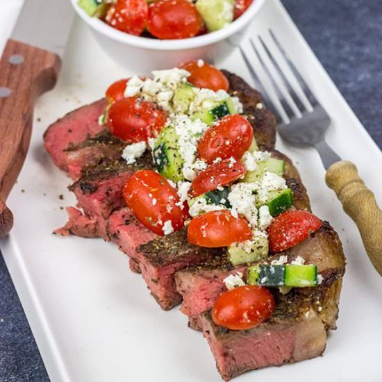 Grilled T-Bone Steaks - Recipe photo by spicedblog