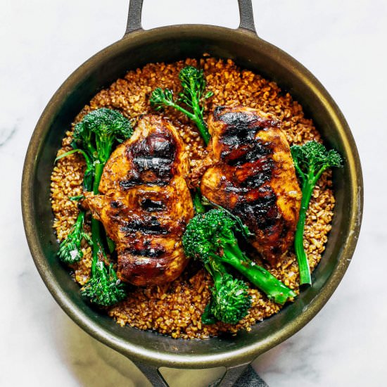 Thai Chicken and Cauli Rice - Recipe photo by Paleoglutenfree.com