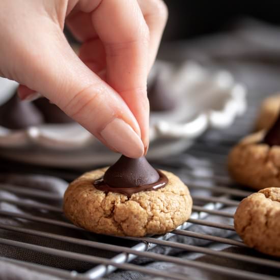 Keto Peanut Butter Blossoms - Recipe photo by Inspector Gorgeous
