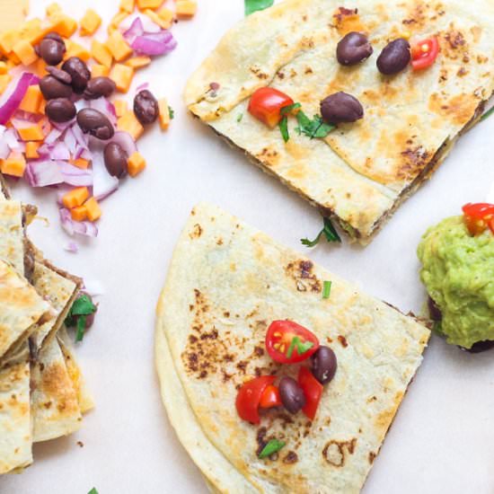 Freezer-Friendly Quesadillas - Recipe photo by Homemade Nutrition