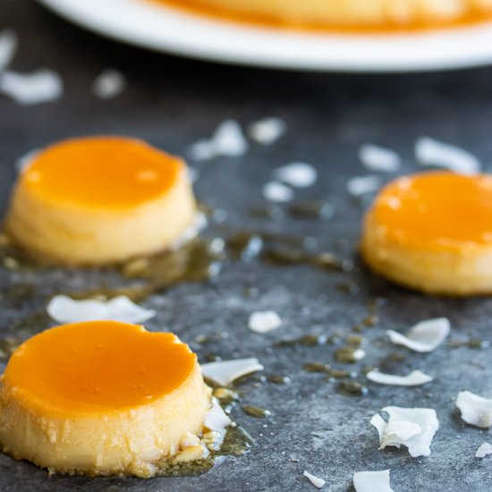 Cuban Flan de Coco - Recipe photo by Kitchen De Lujo