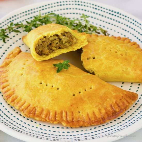 Jammin' Jamaican Meat Pies - Recipe photo by Great 8 Friends