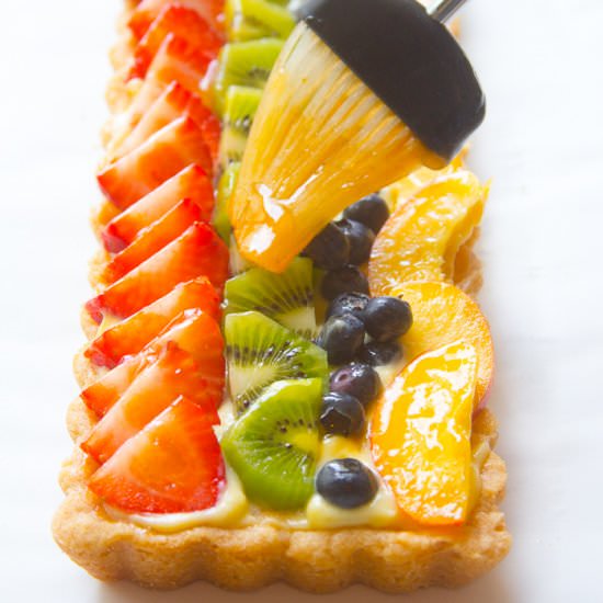 Basic Fruit Glaze - Recipe photo by bakerbettie