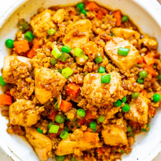 Chicken Fried Cauliflower Rice - Recipe photo by Averie